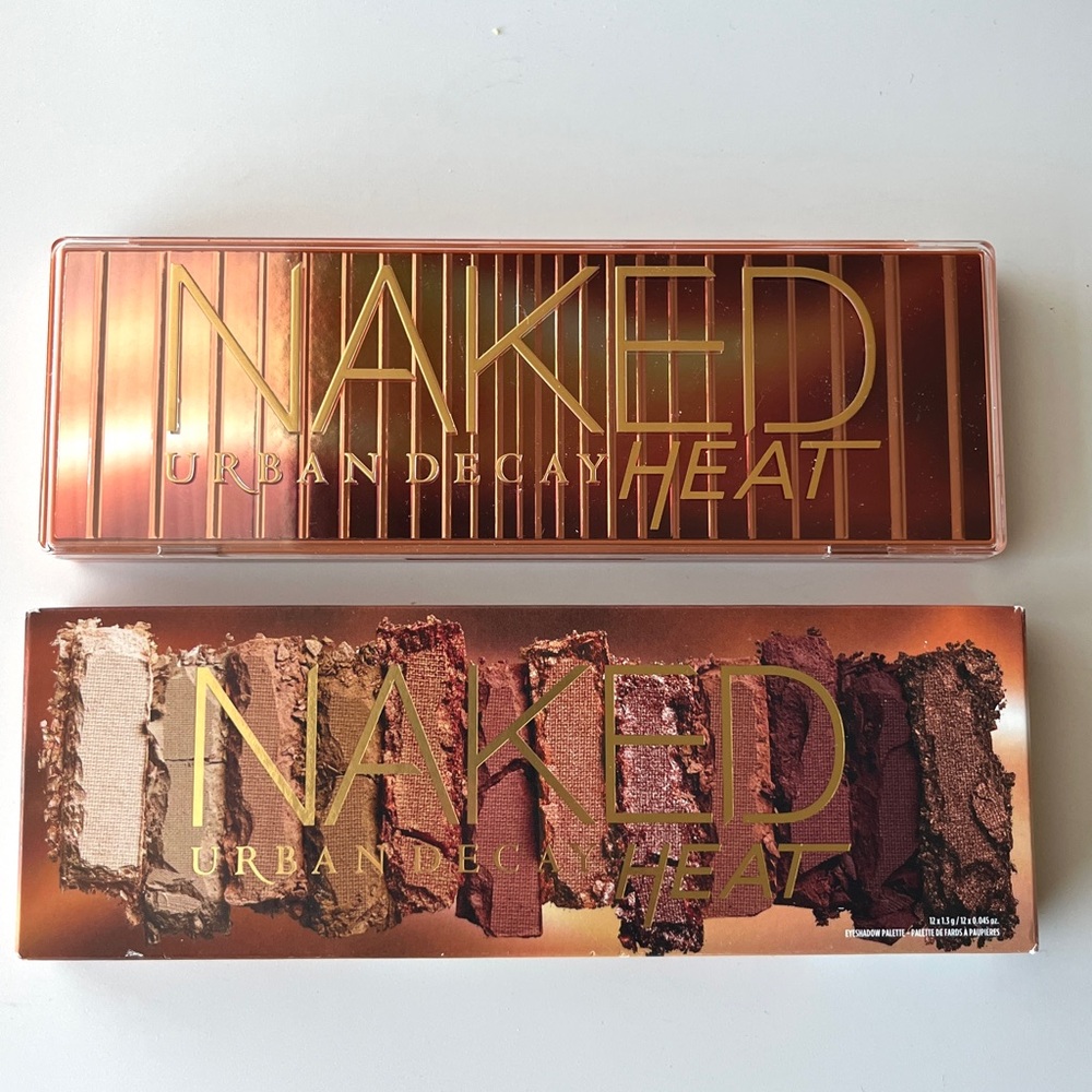 New Urban Decay Naked Heat Eyeshadow Palette with Warm Tones - Picture 10 of 11